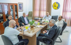 Palestine Polytechnic University (PPU) - زيارة وفد من إدارة جامعة بوليتكنك فلسطين لكلية العلوم الإدارية ونظم المعلومات